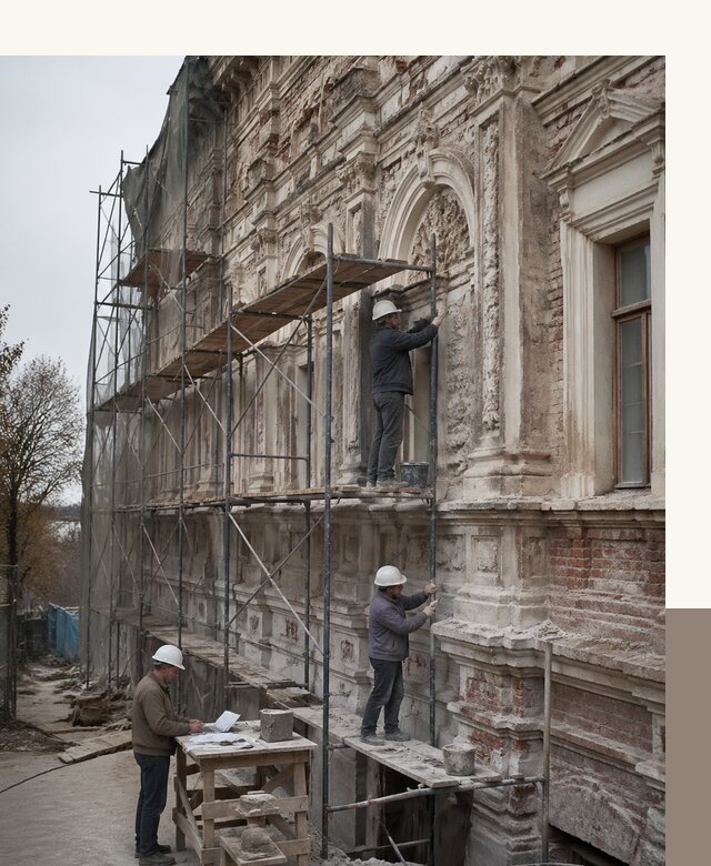 Реставрация объектов культурного наследия под ключ в Саранске