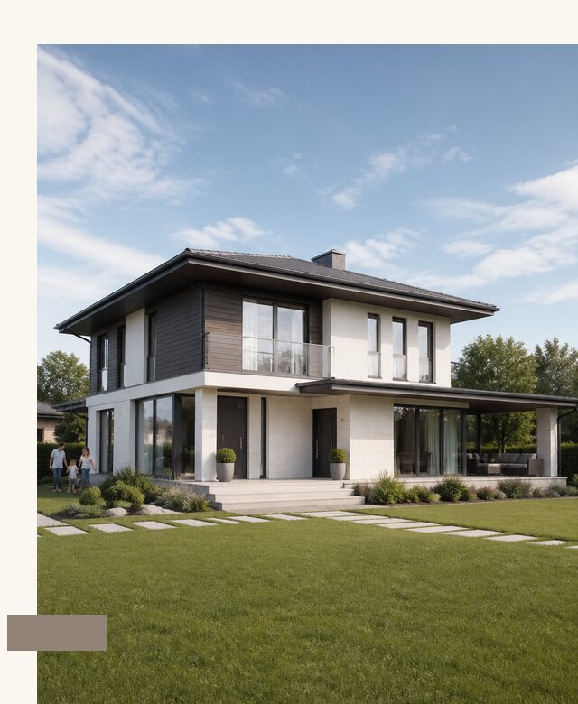Проект дома 12 на 12 с 3 спальнями в Саранске от 47412 р. | А3дПро-Срн